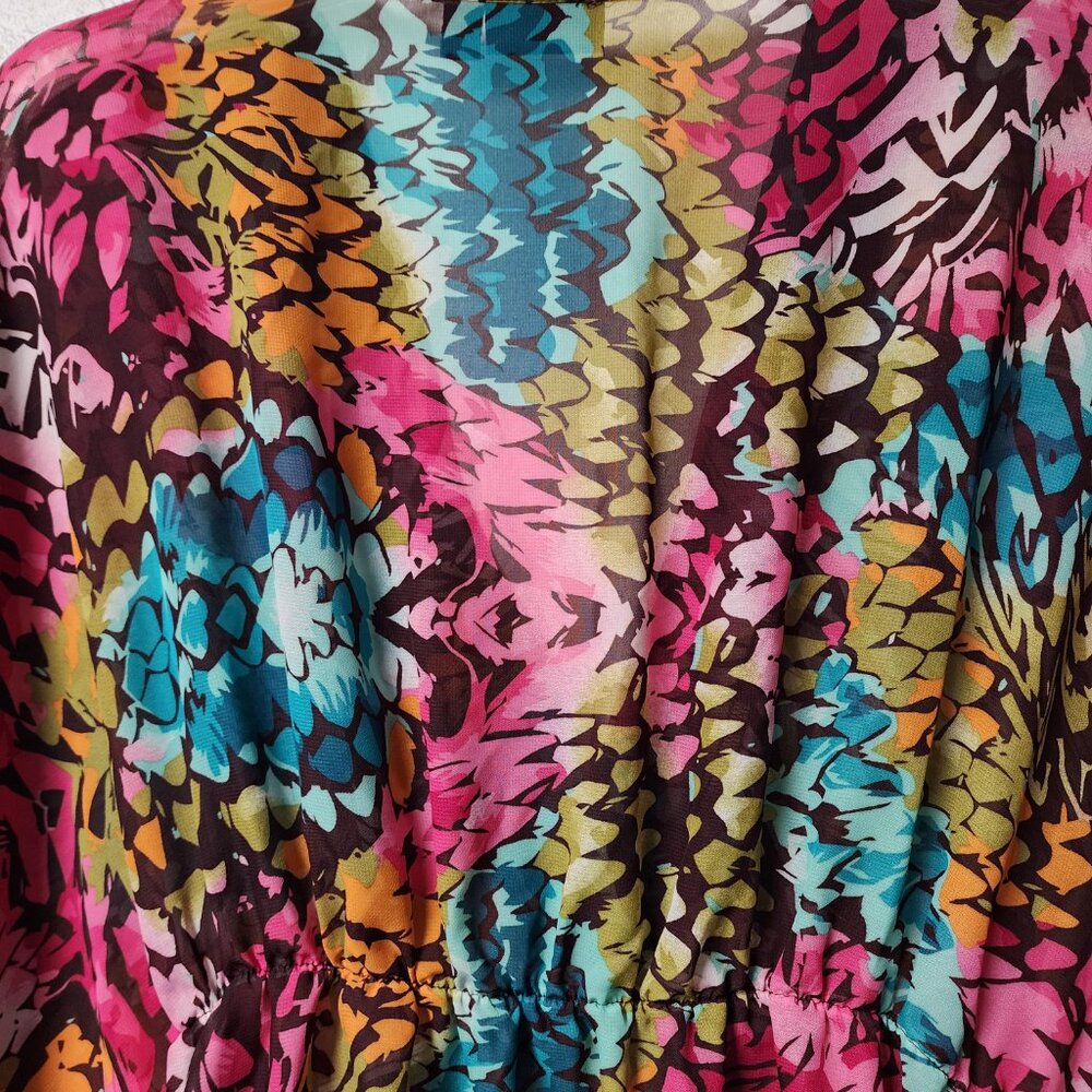 Apt. 9 Polyester Multicolor swim coverup Medium Pool - Picture 5 of 7